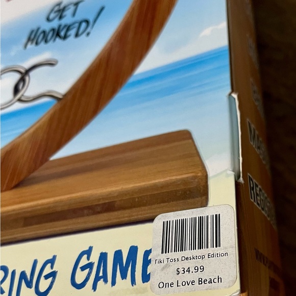 NWT Tiki Toss Desktop Edition The original hook & ring game - Picture 10 of 12